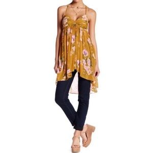 Free People Floral Tunic